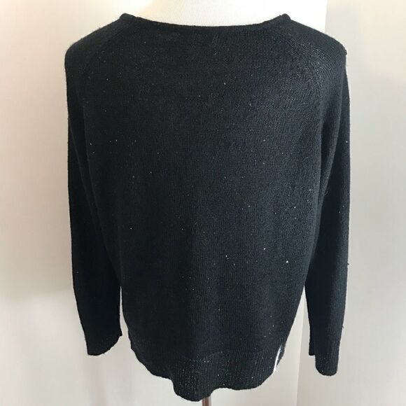 Joie Long Sleeve Black Sweater Sz S - Picture 2 of 7